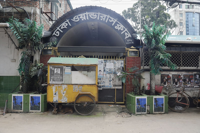 পথহারা ঢাকা ওয়ান্ডারার্স ক্লাবের ফুটক এখন বেশিরভাগ সময়ই থাকে তালাবদ্ধ।