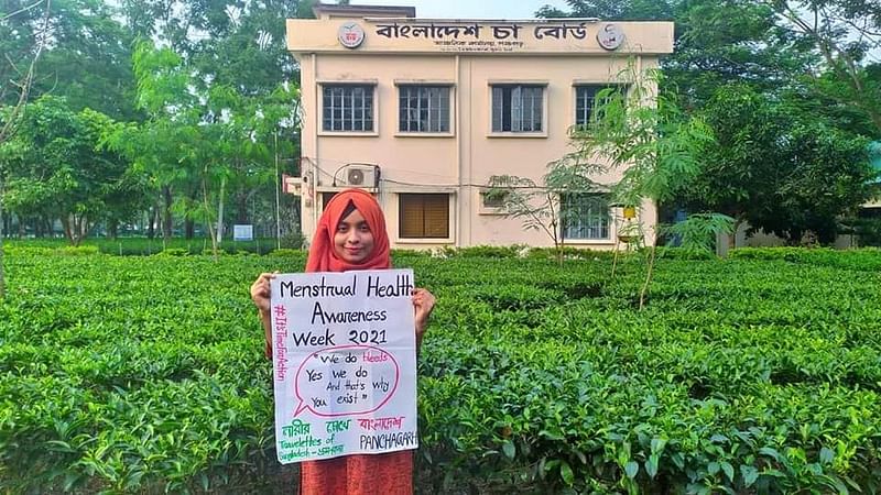 মাসিক স্বাস্থ্য বিষয়ে সারাদেশে মানুষকে সচেতন করছে ভ্রমণকন্যার স্বেচ্ছাসেবকেরা