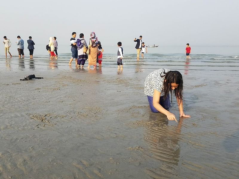 চাঁদপুরের ‘মিনি কক্সবাজার’ হিসেবে খ্যাত এই বালচরটি কেটে ফেলার প্রস্তাব করেছে পাউবো