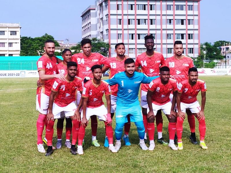 প্রিমিয়ার লিগে টানা পঞ্চম জয় পেয়েছে বসুন্ধরা কিংস