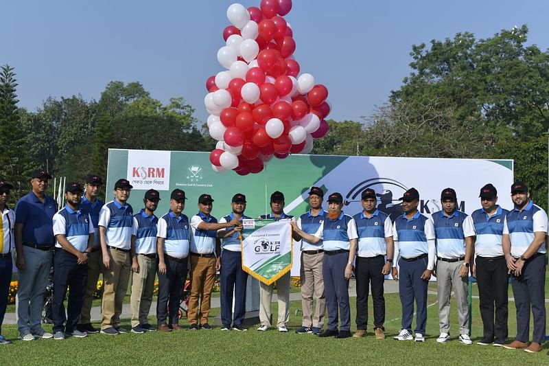 কেএসআরএম অষ্টম গলফ টুর্নামেন্ট সম্পন্ন