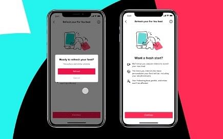 ফর ইউ ফিডে রিফ্রেশ–সুবিধা যুক্ত করেছে টিকটক