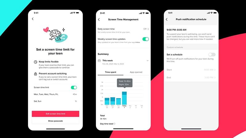 অপ্রাপ্তবয়স্কদের টিকটক ব্যবহারের সময়সীমা নির্ধারণ করতে নতুন সুবিধা চালু করছে টিকটক