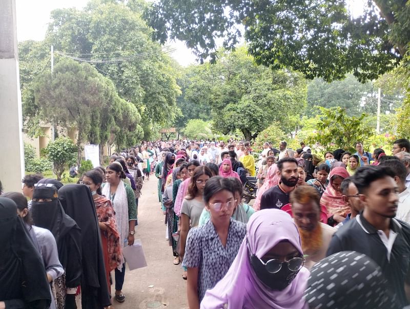 জাহাঙ্গীরনগর বিশ্ববিদ্যালয়ের স্নাতক প্রথম বর্ষের ভর্তি পরীক্ষা শুরু হবে কাল থেকে