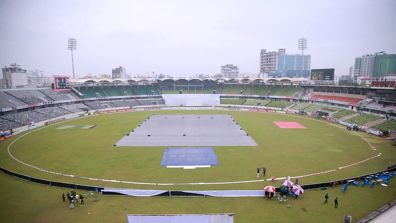 দ্বিতীয় দিনে একটি বলও হয়নি মিরপুর টেস্টে