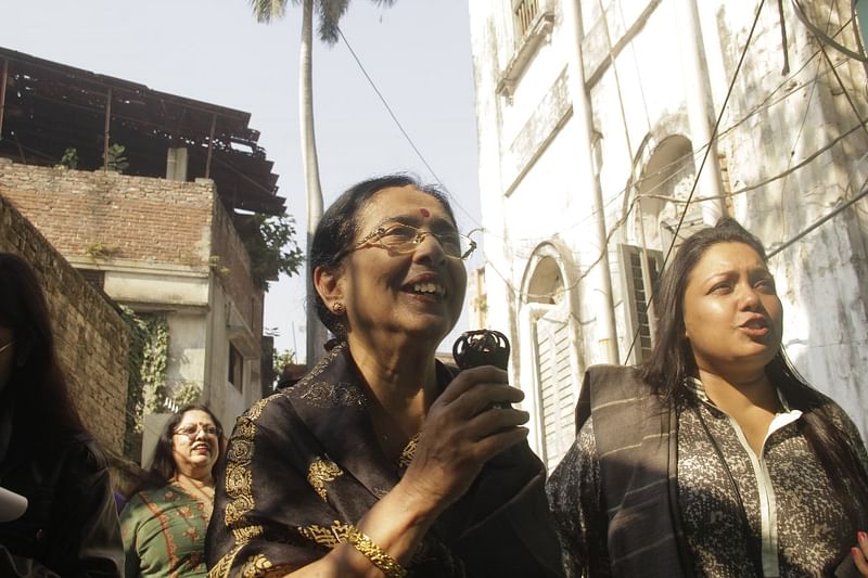 জন্মস্থানে ৬৯ বছর পর ফিরে আবেগাপ্লুত হয়ে পড়েছিলেন রুমা চৌধুরী