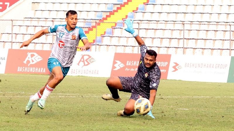 জোড়া গোল করেছেন শেখ জামাল ধানমন্ডি ক্লাবের উইঙ্গার ফয়সাল আহমেদ