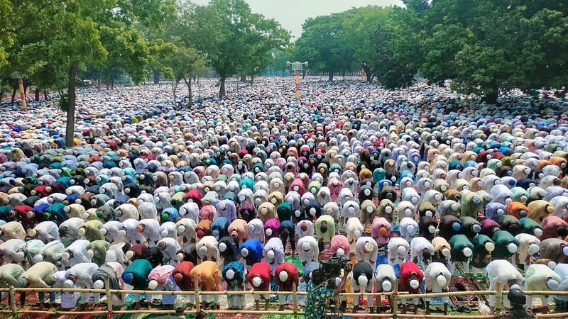 এবারও ঈদের বৃহত্তম জামাত হতে যাচ্ছে কিশোরগঞ্জের শোলাকিয়ায়