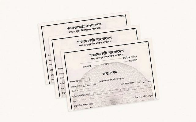 জন্ম ও মৃত্যুনিবন্ধন