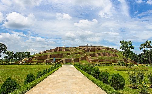 তৎকালীন পুণ্ড্রনগরের একাংশ