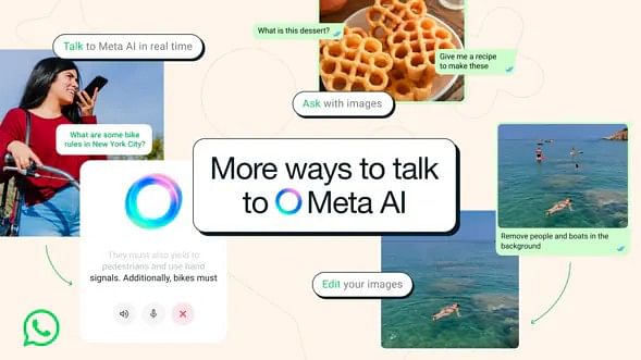 স্বয়ংক্রিয়ভাবে ছবি সম্পাদনার পাশাপাশি মেটা এআই চ্যাটবটের সঙ্গে কথা বলা যাবে হোয়াটসঅ্যাপে