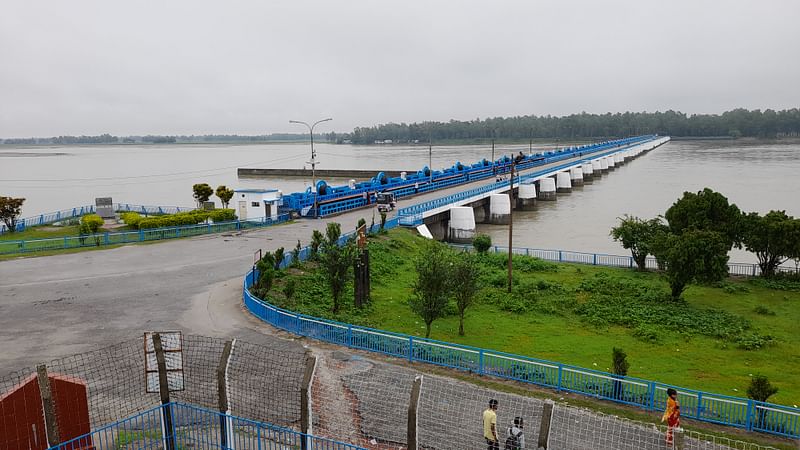 লালমনিরহাটের দোয়ানীতে অবস্থিত তিস্তা ব্যারাজ