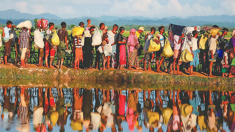 মিয়ানমারের সঙ্গে রোহিঙ্গা সমস্যার সমাধান করতে হবে বাস্তবসম্মতভাবে