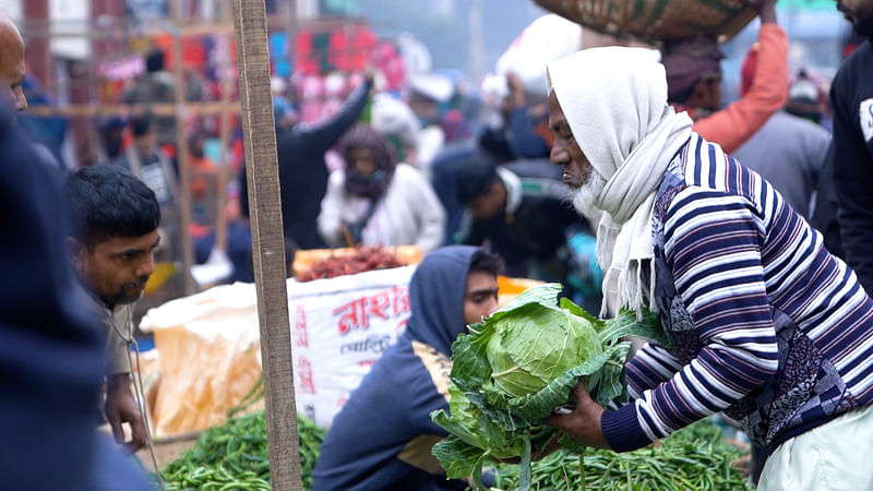 শীতের সবজিতে বাজার সয়লাব