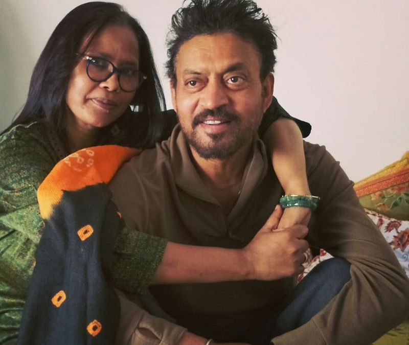 Sutapa Sikdar and Irrfan Khan