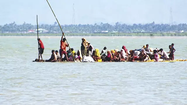 Representational image. Rohingyas adrift at sea.