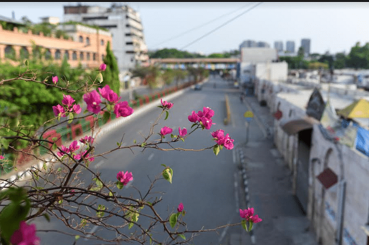 A street of Dhaka