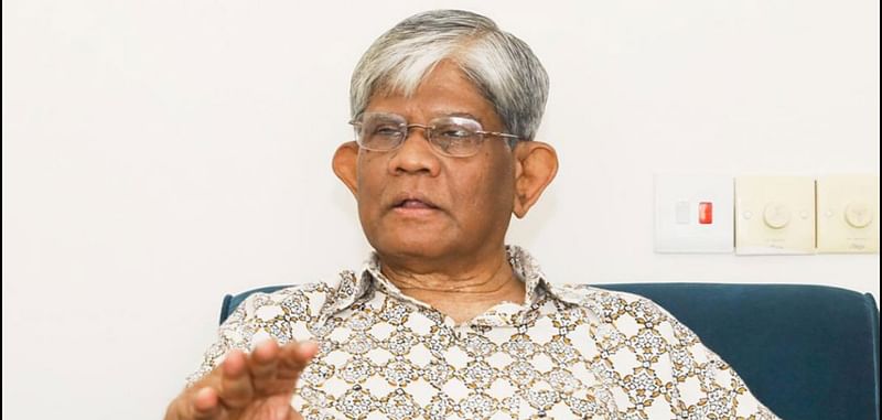 Former Bangladesh Bank governor and adviser to the interim government on the Ministries of Finance and Commerce salehuddin Ahmed