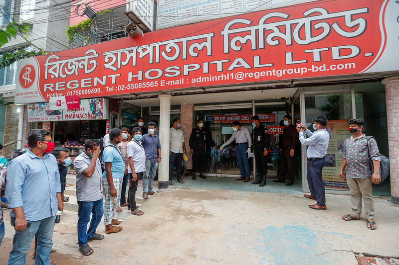 RAB conducts drive at Regent Hospital, Dhaka