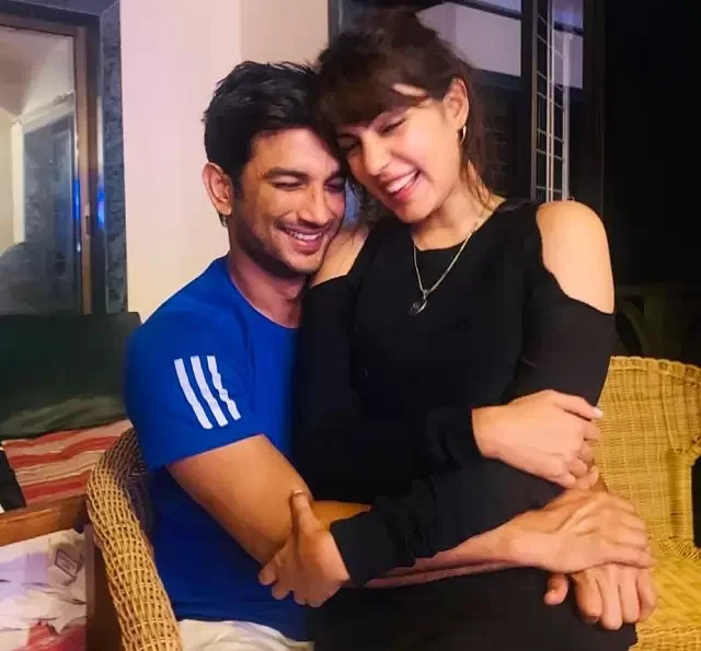 Actress Rhea Chakraborty and Sushant Singh Rajput. Photo: Instagram