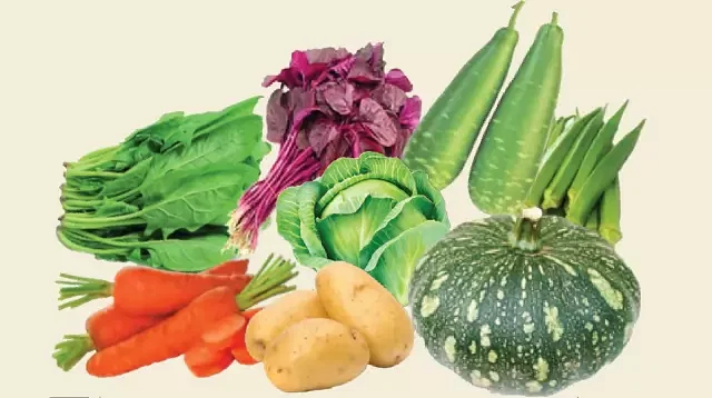 Different vegetables