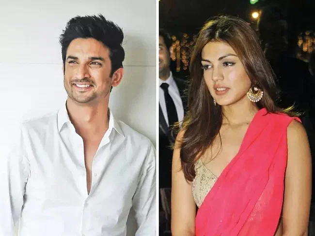 Rhea Chakraborty and Sushant Singh Rajput