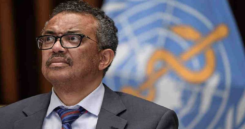 World Health Organization (WHO) chief Tedros Adhanom Ghebreyesus