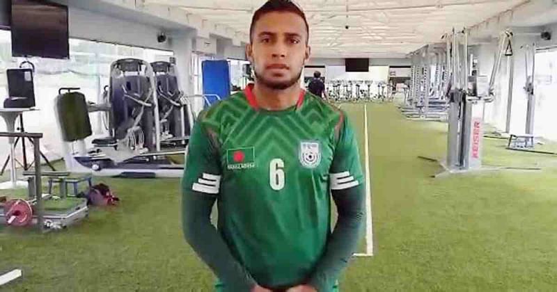 Bangladesh National Football team captain Jamal Bhuiyan