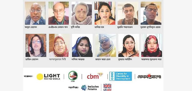 Top row (L-R) Abul Hossain, AHM Noman Khan, Khushi Kabir,Tania Haque, Murali Padmanabhan, Muhammad Mushfiqul Wara Bottom row (L-R) Tazin Hossain, Ashrafunnahar Mishti, Nasima Akhter, Jahan Ara Hena, Nusrat Irene, Arafat Sultana Lata