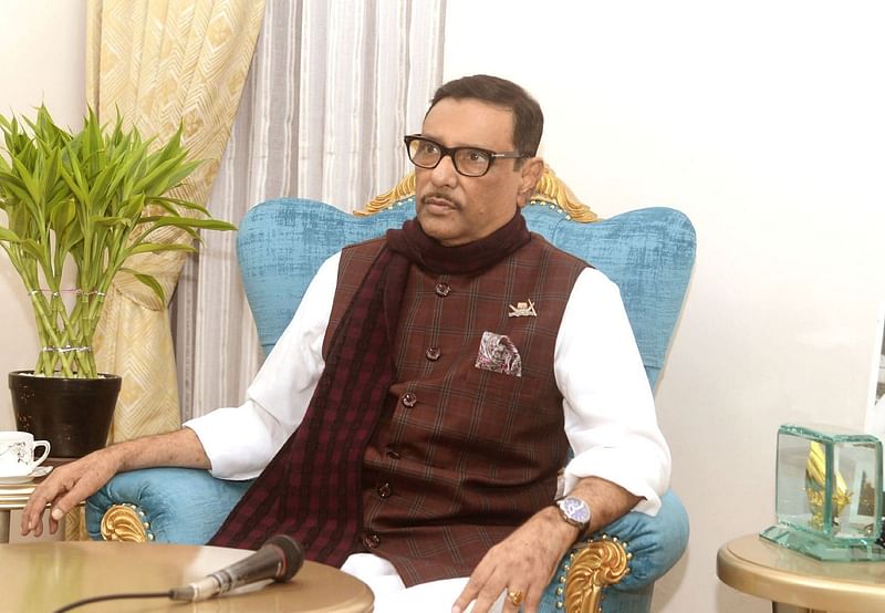 Awami League general secretary Obaidul Quader