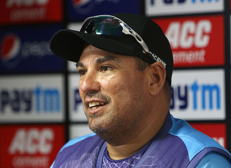 Bangladesh head coach Russell Domingo speaks at a press conference ahead of the third and final T20I match between India and Bangladesh, in Nagpur on 9 November 2019