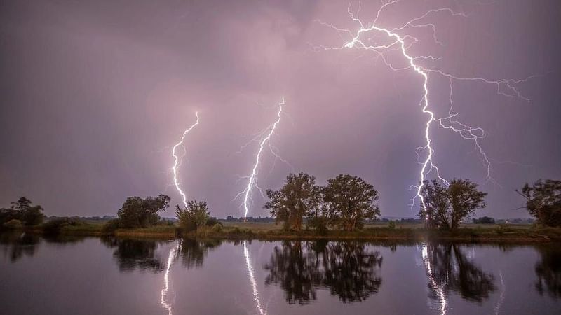 Lightning strike