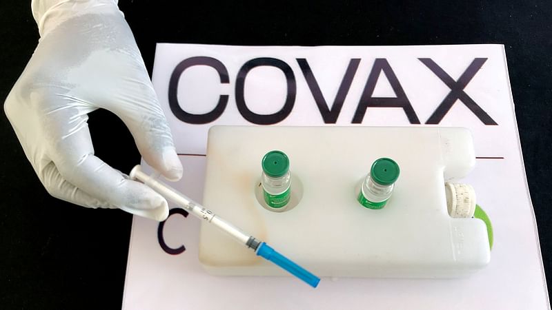 A nurse prepares to administer the AstraZeneca/Oxford vaccine under the COVAX scheme against the coronavirus disease (Covid-19) at the Eka Kotebe General Hospital in Addis Ababa, Ethiopia on 13 March 2021