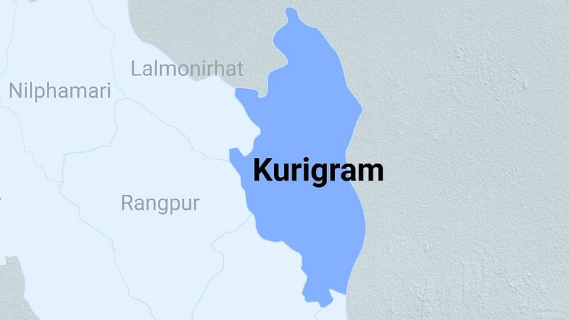 Map of Kurigram