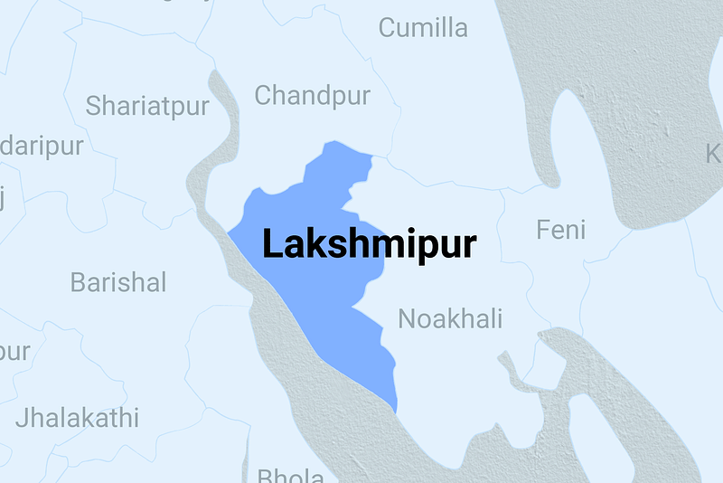 Map of Lakshmipur