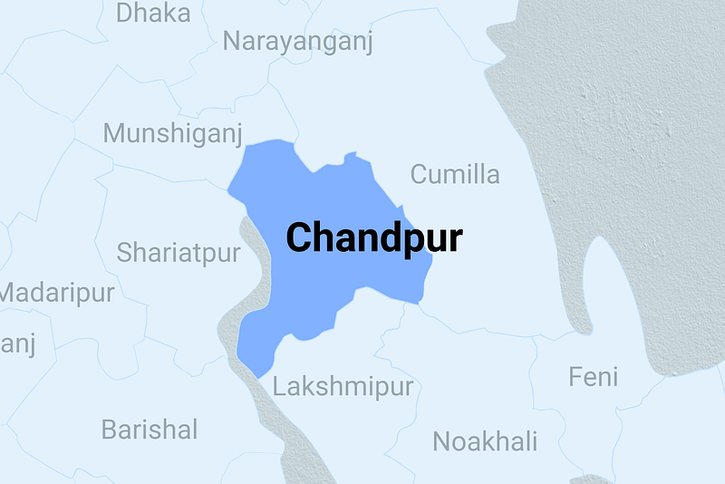 Map of Chandpur