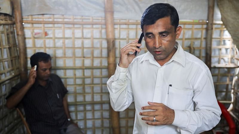 Rohingya leader Mohib Ullah