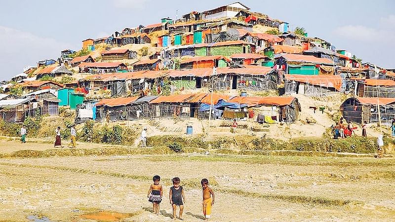 Rohingya camps in Bangladesh