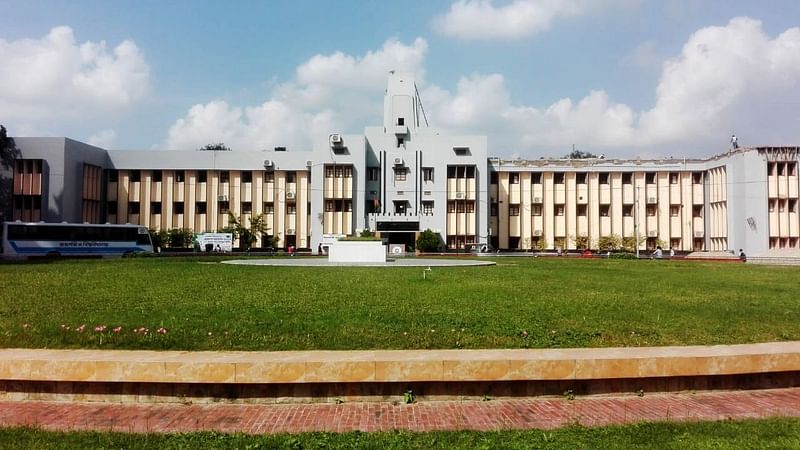 Rajshahi University administrative building