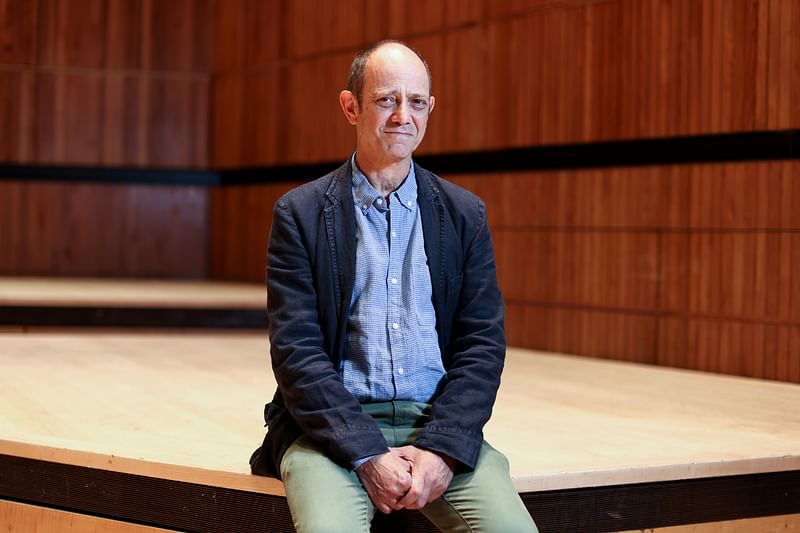 Author Damon Galgut poses during a photo-call for the Booker Prize shortlisted fiction authors, in London, Britain 31 October, 2021