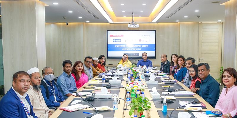 Plan International Bangladesh, Swedish Embassy in Dhaka and RDRS jointly organised the roundtable discussion on 'Child Marriage Violation of Child Rights, Prevention and Progress' at Prothom Alo office on Wednesday