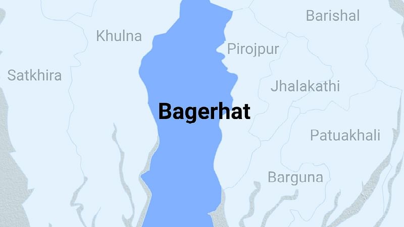 Map of Bagerhat district