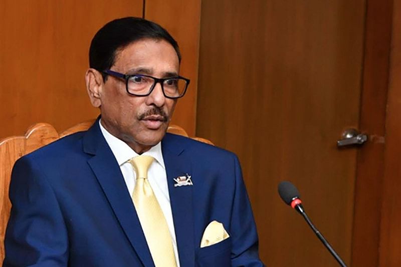 Road transport and bridges minister Obaidul Quader