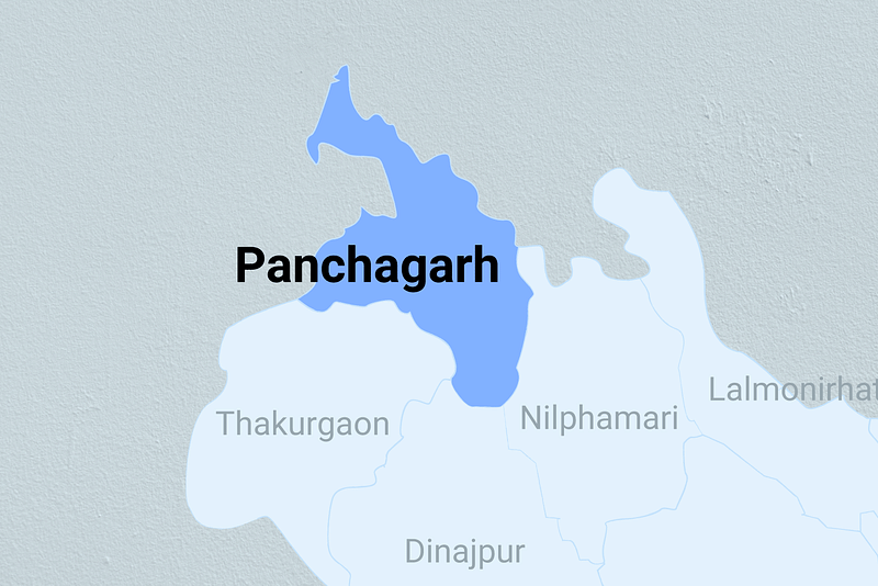 Map of Panchagarh