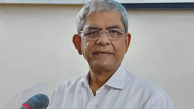 BNP secretary general Mirza Fakhrul Islam Alamgir