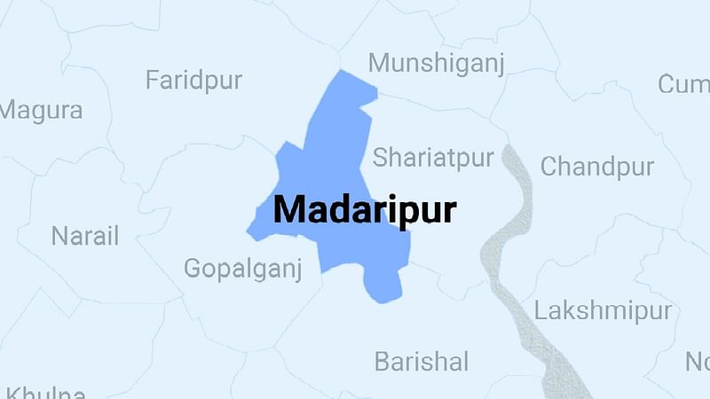 Map of Madaripur district