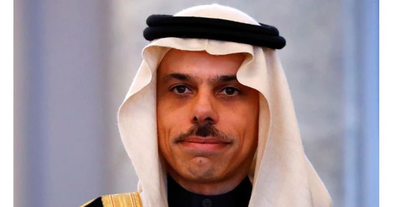 Saudi foreign minister Prince Faisal Bin Farhan Al Saud