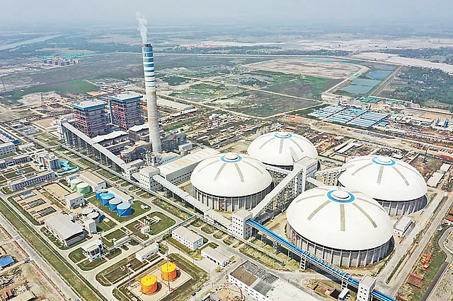 Payra power plant at Kalapara, Patuakhali