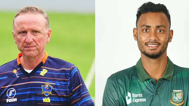 Allan Donald and Shoriful Islam