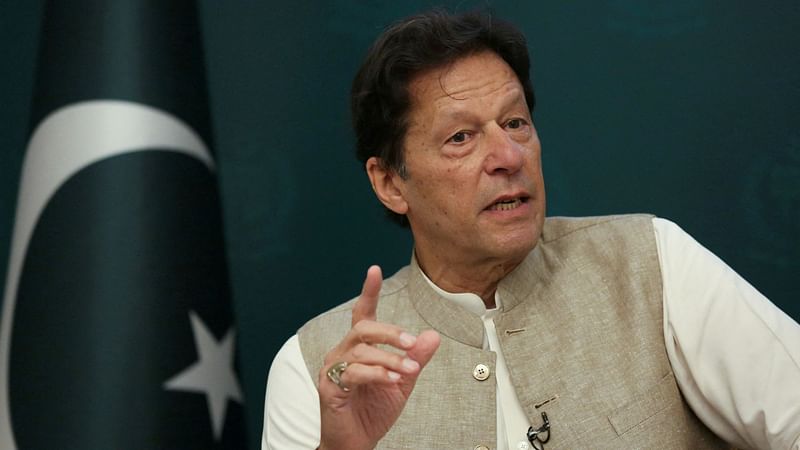 Pakistan's prime minister Imran Khan